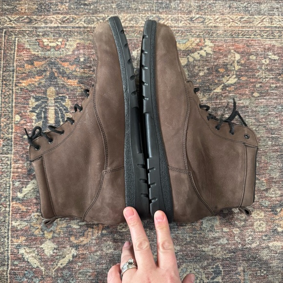 Finn Comfort Brown Suede Lace Up Boots UK 7.5 US Men 8 Us Women 10 - Picture 7 of 10